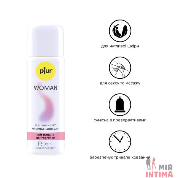 Лубрикант pjur Woman на силиконовой основе 30мл - 1