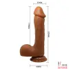 Фаллоимитатор на присоске JOHNSON 8,7'' Brown - 8 Фаллоимитатор на присоске JOHNSON 8,7'' Brown - 8