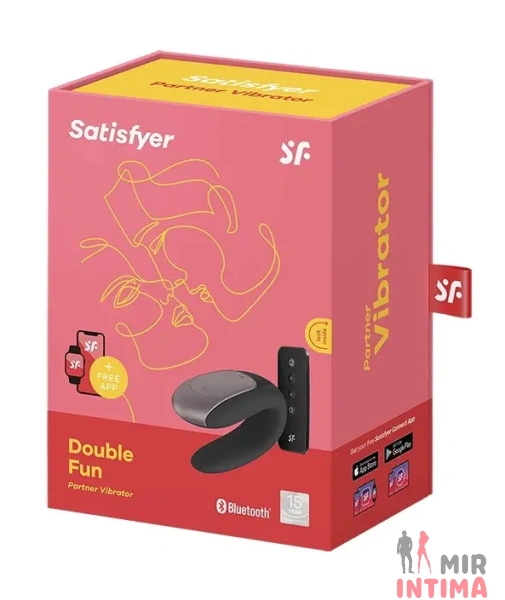 Вибратор для пар Satisfyer Double Fun - 8 Вибратор для пар Satisfyer Double Fun - 8