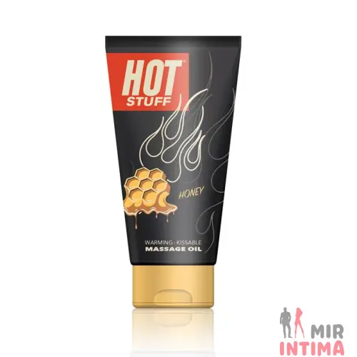 Согревающее массажное масло Hot Stuff с ароматом меда, 177 мл