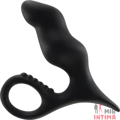 Анальная пробка Bum Black ToyJoy, 7,5х3 см - 1 Анальная пробка Bum Black ToyJoy, 7,5х3 см - 1