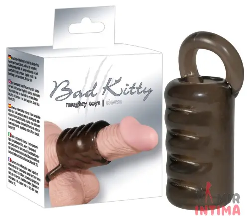 Насадка Bad Kitty с эрекционным кольцом