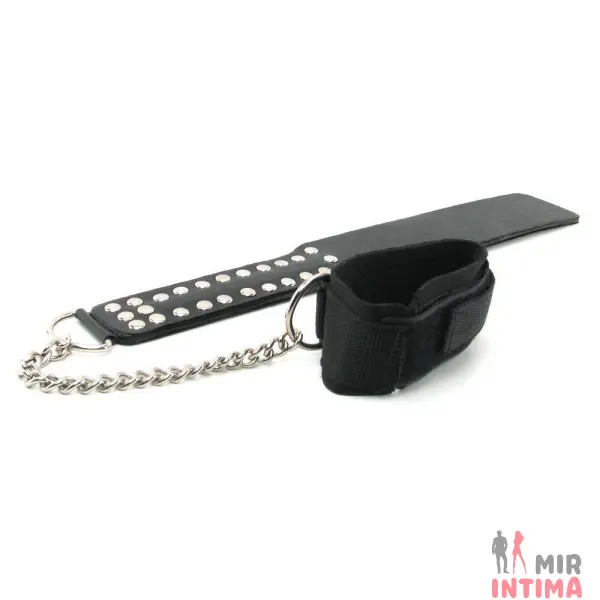 Палка Leather Paddle and Cuff - 2