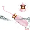 Женская-вибропуля-Виброяйцо с ДУ и функцией подогрева «Vibrating Silicone Love EGG» - 3