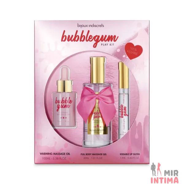 Подарочный набор косметики Bijoux Indiscrets Bubblegum Play Kit, 3 предмета - 5 Подарочный набор косметики Bijoux Indiscrets Bubblegum Play Kit, 3 предмета - 5