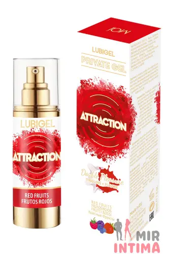 Интимный гель-вибратор MAI Lubigel RED FRUITS, 30 мл.