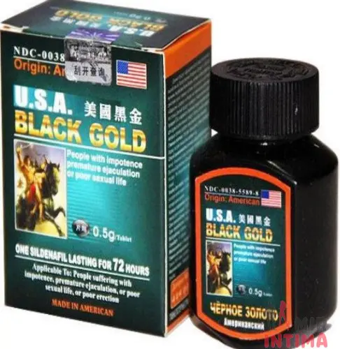 Таблетки Black Gold (Черное золото), (цена указана за 1 шт) Таблетки Black Gold (Черное золото), (цена указана за 1 шт)