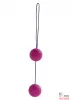 Вагинальные шарики Candy Balls Lux, пурпурные