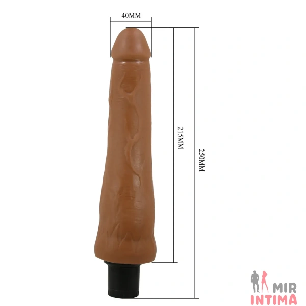 Реалистичный-женский-вибратор-Вибратор Baile Alfredo Sliding Skin 8.8", 25Х4,5 см - 4