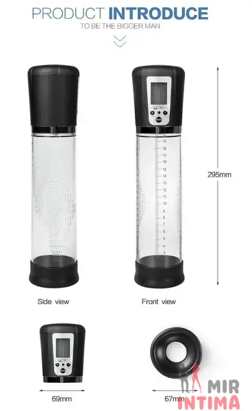 Автоматическая вакуумная помпа CANWIN Passion Pump, 20x6,7 см - 8