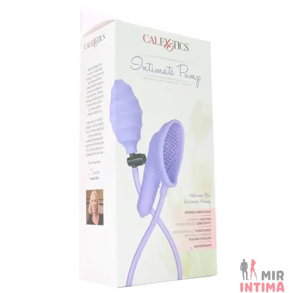 Клиторальная вакуумная помпа с вибрациейPro Intimate Pump - 4