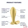 Анальная смарт-пробка с вибрацией Satisfyer Intensity Plug, 7х3см - 8 Анальная смарт-пробка с вибрацией Satisfyer Intensity Plug, 7х3см - 8