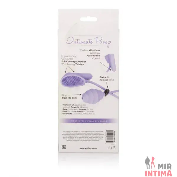 Клиторальная вакуумная помпа с вибрациейPro Intimate Pump - 5