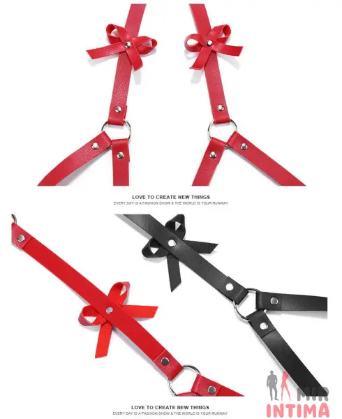 Портупея Push-Up Bows red - 2 Портупея Push-Up Bows red - 2