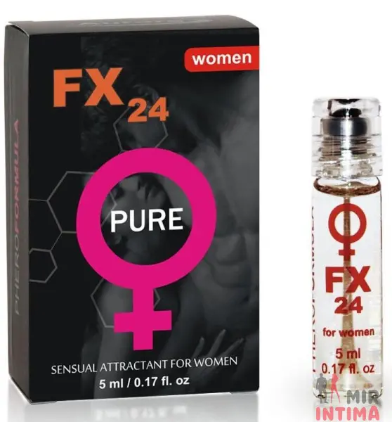 Феромоны без аромата для женщин FX24 Pure, 5 мл Феромоны без аромата для женщин FX24 Pure, 5 мл