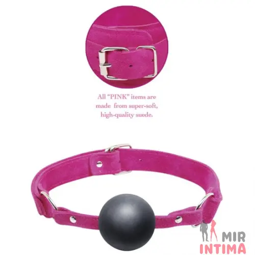 Кляп Pink Ball Gag Кляп Pink Ball Gag