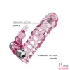 Удлиняющая насадка с вибростимулятором клитора Ultimate Love Sleeve - 5 Удлиняющая насадка с вибростимулятором клитора Ultimate Love Sleeve - 5