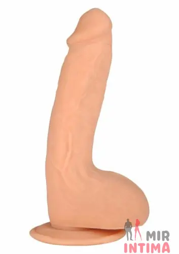 Фаллоимитатор Dix Dong W Suction Cup 8, 19х4 см Фаллоимитатор Dix Dong W Suction Cup 8, 19х4 см