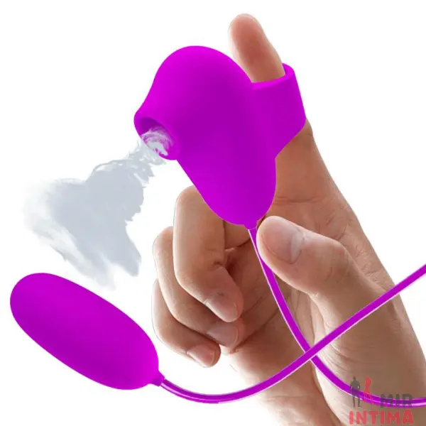 Вакуумный стимулятор с виброяйцом SUCTION & VIBRO-BULLETS - 7 Вакуумный стимулятор с виброяйцом SUCTION & VIBRO-BULLETS - 7