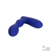 Анальный вибратор Wireless Pleasure Probe Blue, 13 см - 7