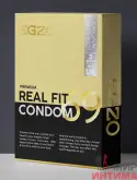 Плотно облегающие презервативы EGZO "Real fit" №3