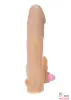 Удлиняющая насадка с вибрацией Perfect Sleeve Vibrating, 18,5х4см - 2 Удлиняющая насадка с вибрацией Perfect Sleeve Vibrating, 18,5х4см - 2