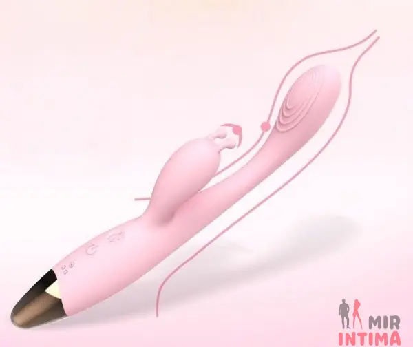 Женский-стимулятор-клитора-Вибратор с подогревом Lustful Snail от Sagan - 4