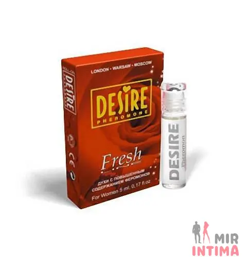 Женские духи с феромонами Desire Fresh, 5 мл Женские духи с феромонами Desire Fresh, 5 мл