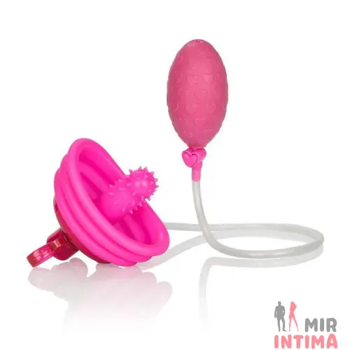 Вакуумная вибропомпа для клитора Venus Butterfly Pump Pink, 4х2 см