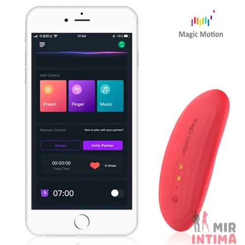 Женские-вибротрусики-Смарт-вибратор в трусики Magic Motion Nyx