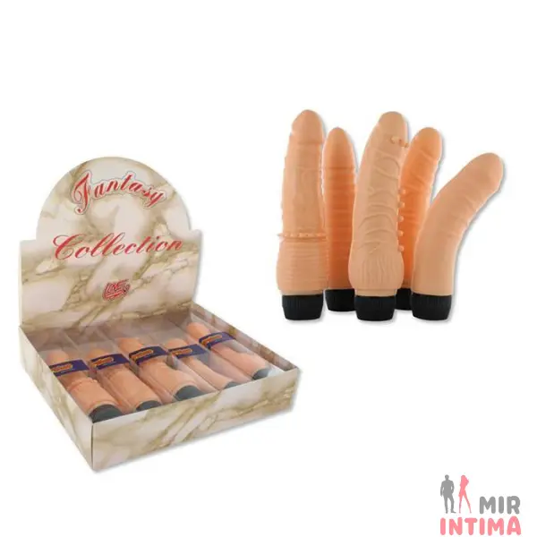 Реалистичный-женский-вибратор-Реалистичный вибратор Fantasy Flesh, 17X3,5 см - 5