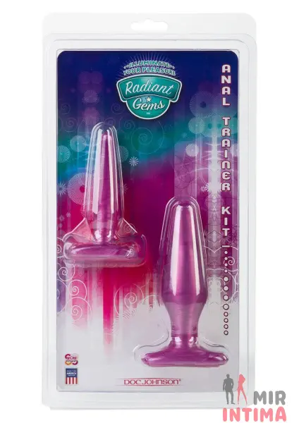 Набор анальных пробок Radiant Gems Kit - 1