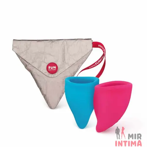 Набор менструальных чаш из 2 шт х 20 мл. «Fun Factory Menstrual Cup»