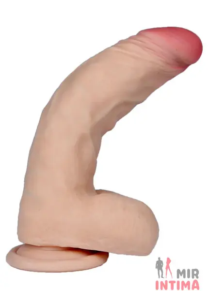 Фаллоимитатор с мошонкой POSEYDON-LOVECLONEX 7,5", 23х4 - 7 Фаллоимитатор с мошонкой POSEYDON-LOVECLONEX 7,5", 23х4 - 7