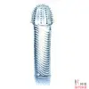 Ребристая удлиняющая насадка-презерватив Penis Sleeve - 2 Ребристая удлиняющая насадка-презерватив Penis Sleeve - 2
