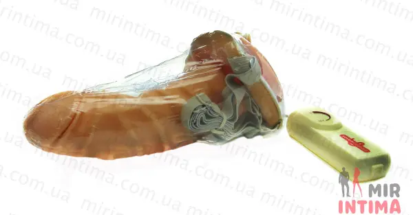 Фаллопротез с вибрацией Large Extender, 17X5 см - 4 Фаллопротез с вибрацией Large Extender, 17X5 см - 4