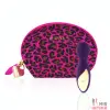 Маленький-женский-вибратор-Мини вибромассажер Rianne S: Lovely Leopard, силикон, 10 режимов - 5