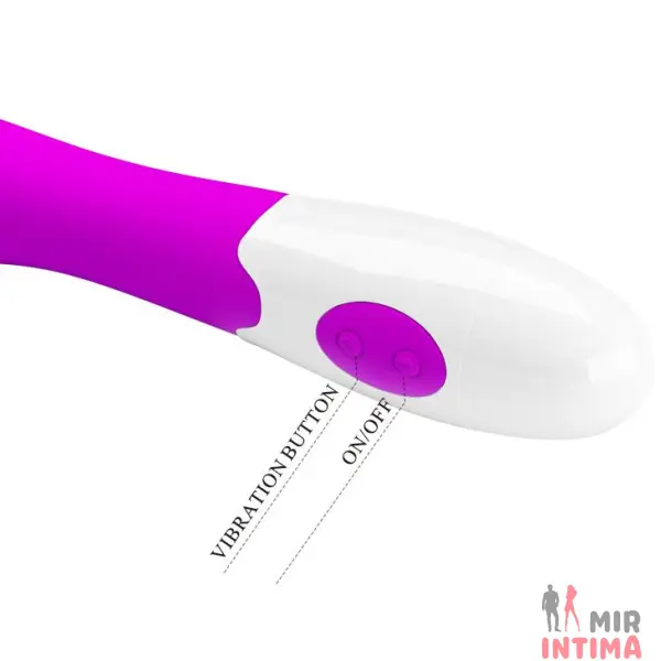 MIBI-014812-Женский-вибратор-точки-G - 8 Женский-вибратор-точки-G-Вибромассажер для точки G от Pretty Love - ELEMENTAL - 8