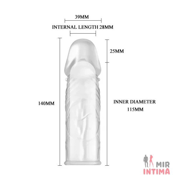 Насадка на пенис PENIS SLEEVE - 4 Насадка на пенис PENIS SLEEVE - 4