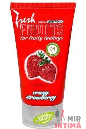 Оральный лубрикант Fresh Fruits со вкусом клубники, 150 мл Оральный лубрикант Fresh Fruits со вкусом клубники, 150 мл