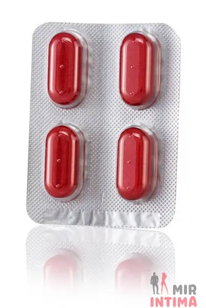 Возбуждающие таблетки Hirox Pills LHX Pharma, 4 шт. - 2 Возбуждающие таблетки Hirox Pills LHX Pharma, 4 шт. - 2