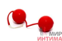 Вагинальные шарики Orgasm Balls, красные