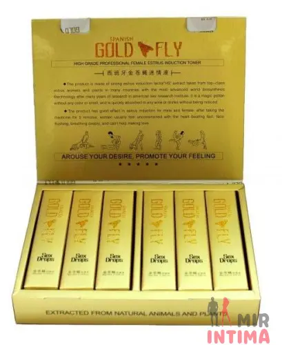 Мощные капли Spanish Gold Fly 5 мл