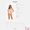 Эротическое полупрозрачное боди Obsessive Heavenlly crotchless teddy, с доступом - 4 Эротическое полупрозрачное боди Obsessive Heavenlly crotchless teddy, с доступом - 4