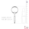 Полый уретральный стимулятор Sinner Gear Unbendable – Hollow Penis Plug, сталь - 3 Полый уретральный стимулятор Sinner Gear Unbendable – Hollow Penis Plug, сталь - 3