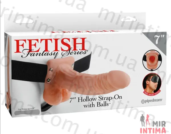 Страпон полый Fetish Fantasy Series 7 Hollow Strap On - 6 Страпон полый Fetish Fantasy Series 7 Hollow Strap On - 6
