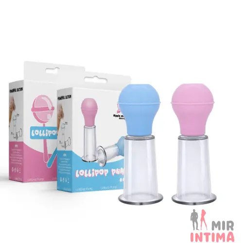 Вакуумные помпы на соски и клитор Lillipop Pump