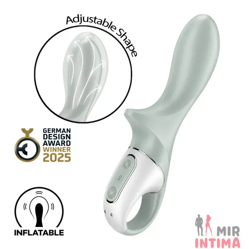 Анальный-женский-вибратор-Анальный вибратор Satisfyer Air Pump Booty 3 надувной
