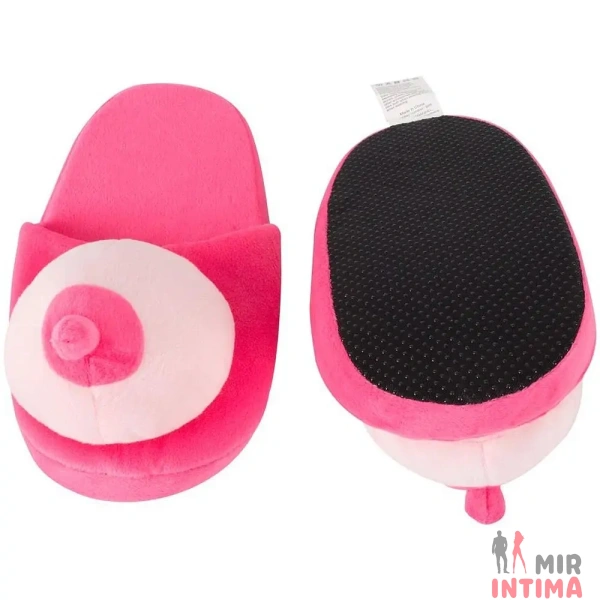 Мужские комнатные тапочки SLIPPER BOOBS PINK - 2 Мужские комнатные тапочки SLIPPER BOOBS PINK - 2