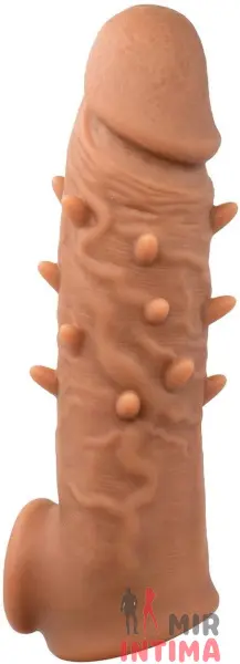 Насадка на пенис XESE Penis Sleeve 14,5x4,2 см - 3 Насадка на пенис XESE Penis Sleeve 14,5x4,2 см - 3